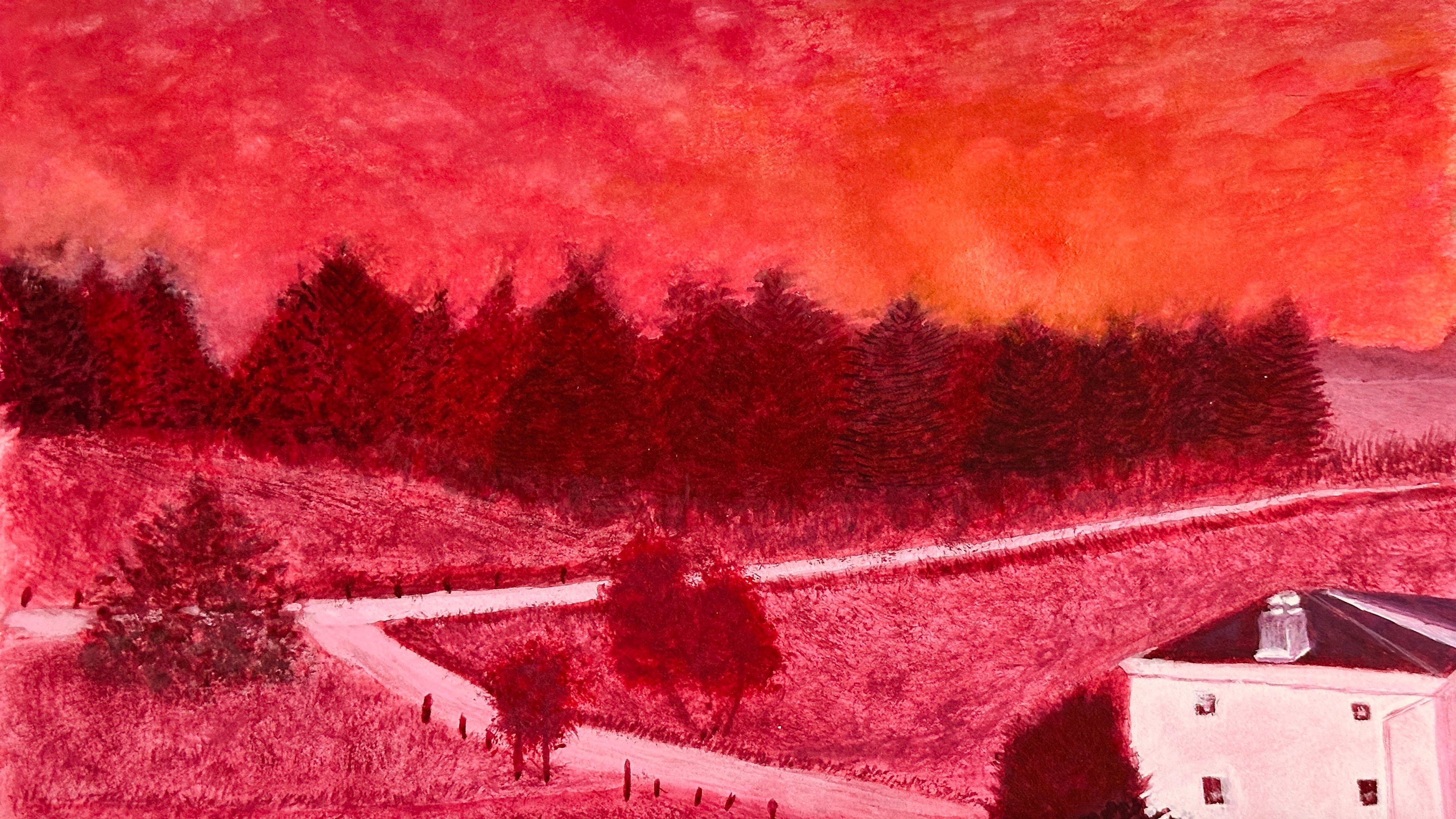 Rose Colored Sunset at Kuerners